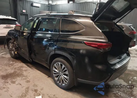 2021 Toyota Highlander Platinum из США, поврежденный, VIN 5TDFZRBH3MS149447